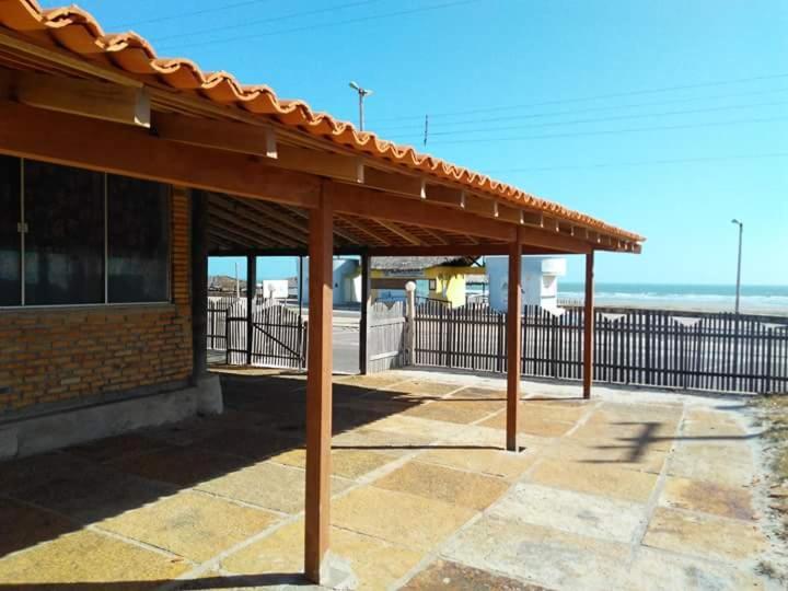 Hostel Da Praia Luis Correia Bagian luar foto