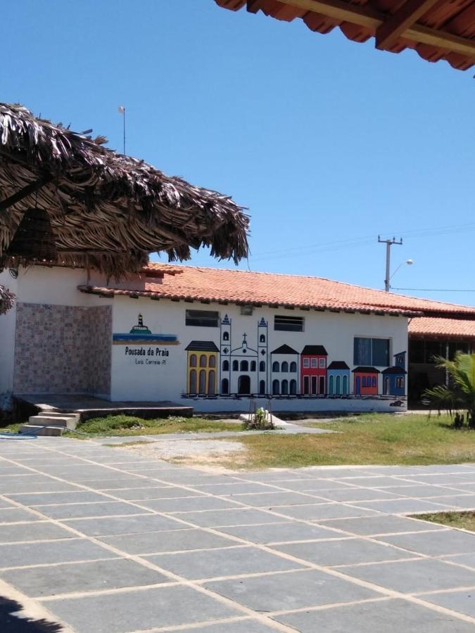 Hostel Da Praia Luis Correia Bagian luar foto